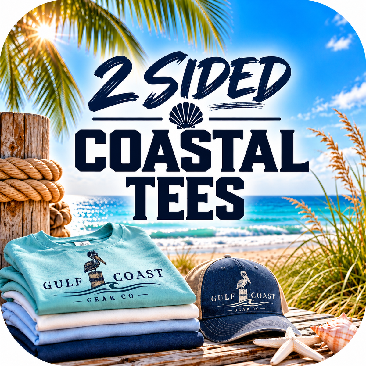 2 Sided Coastal Tees