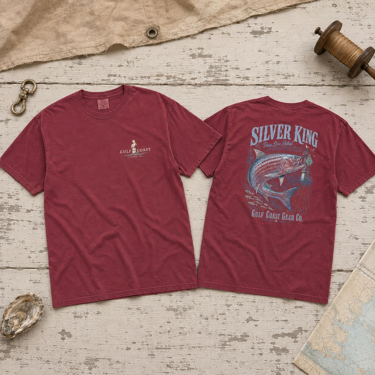 Silver King (Light) | Premium Heavyweight Tee