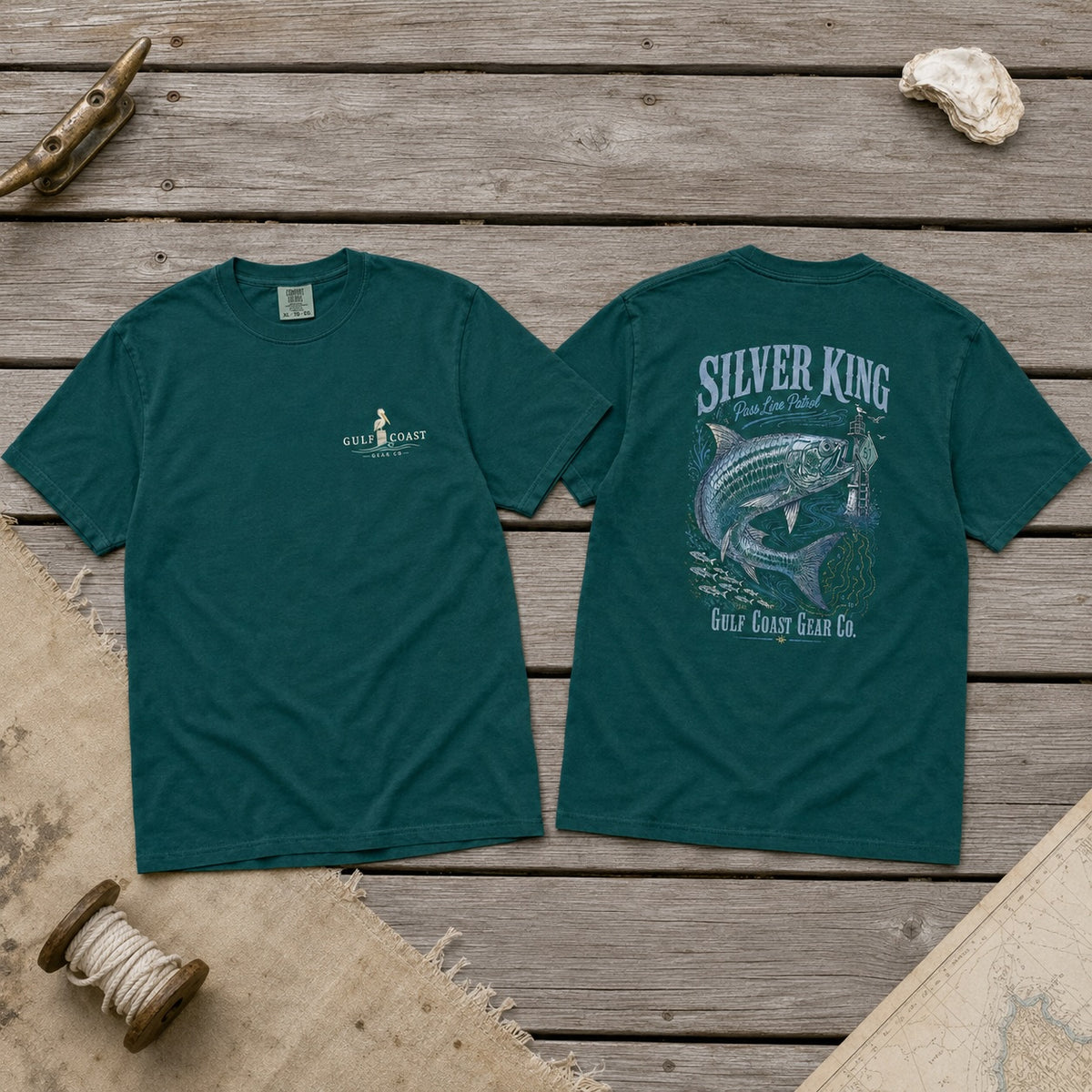 Silver King (Light) | Premium Heavyweight Tee