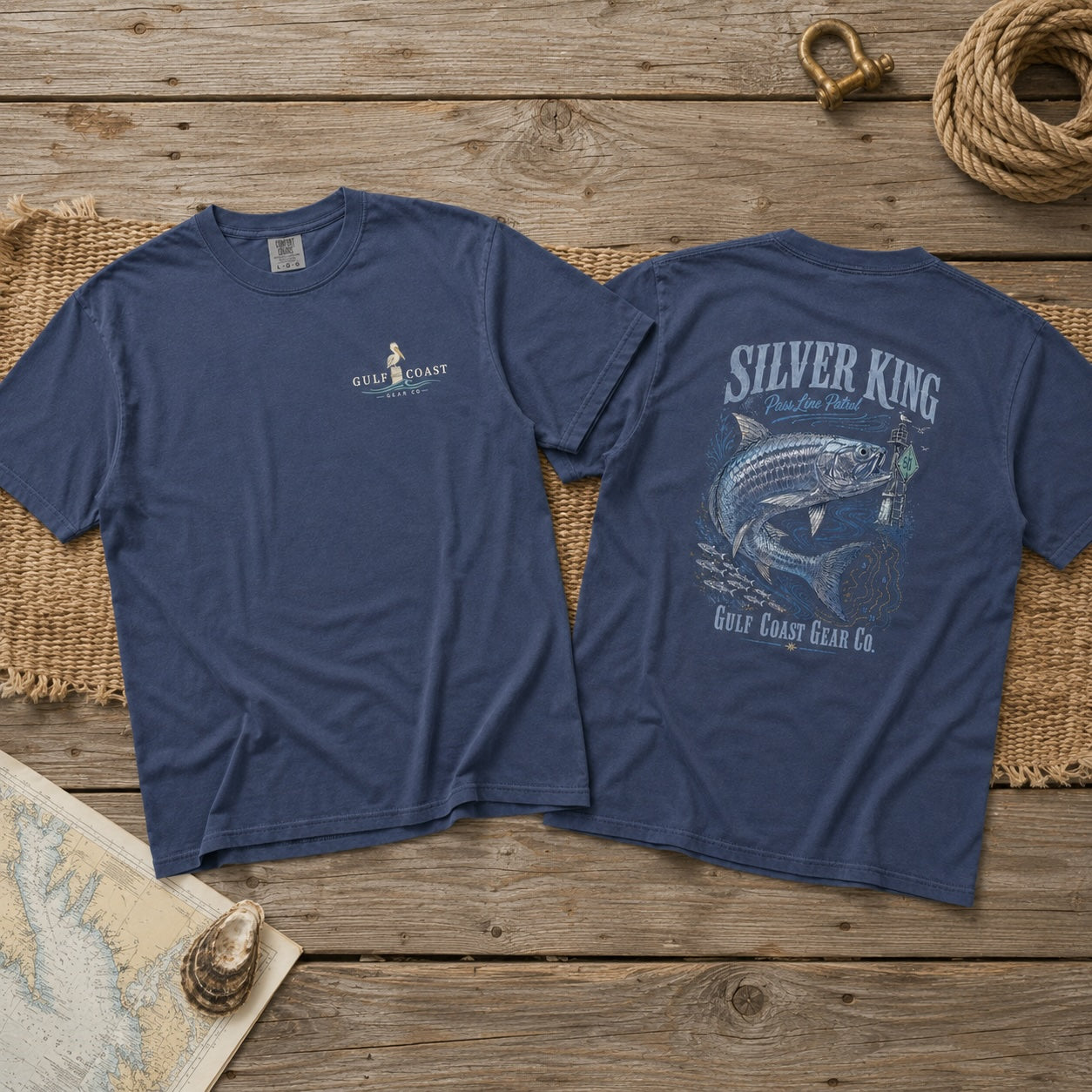 Silver King (Light) | Premium Heavyweight Tee