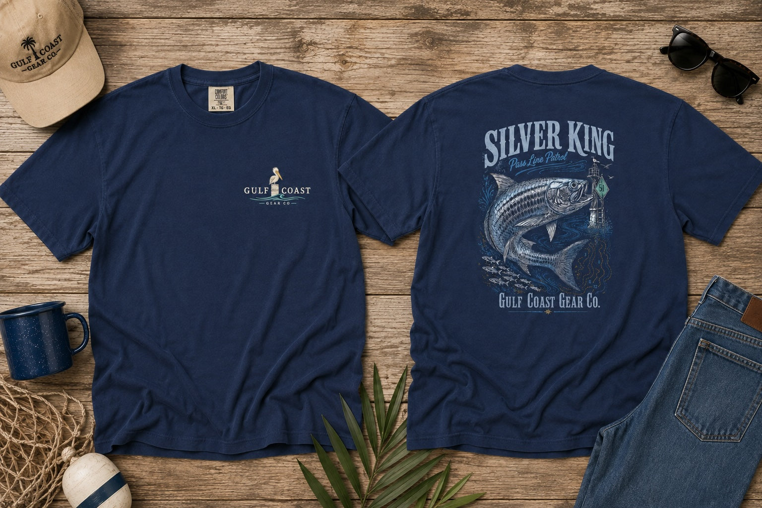 Silver King (Light) | Premium Heavyweight Tee