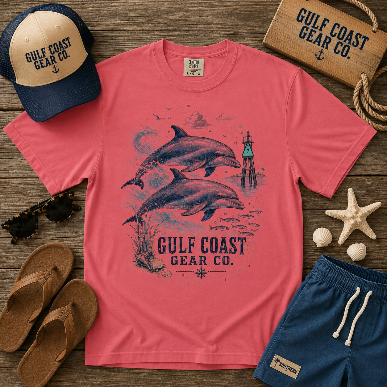 Florida Dolphins | Premium Heavyweight Tee