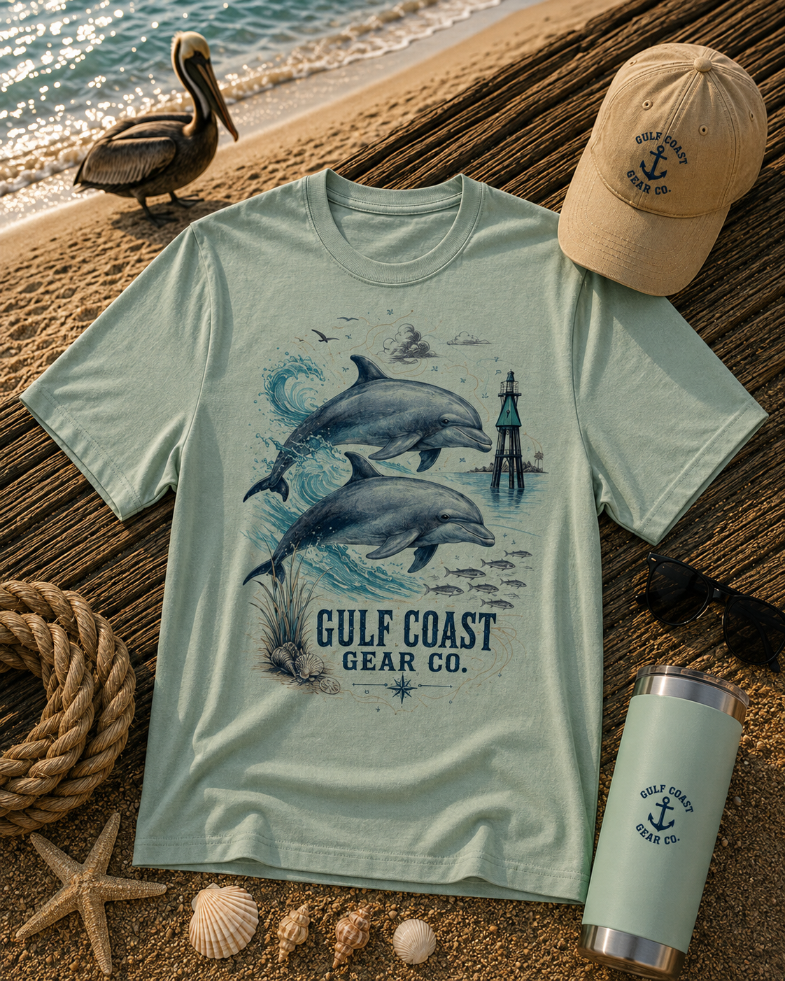Florida Dolphins | Premium Heavyweight Tee