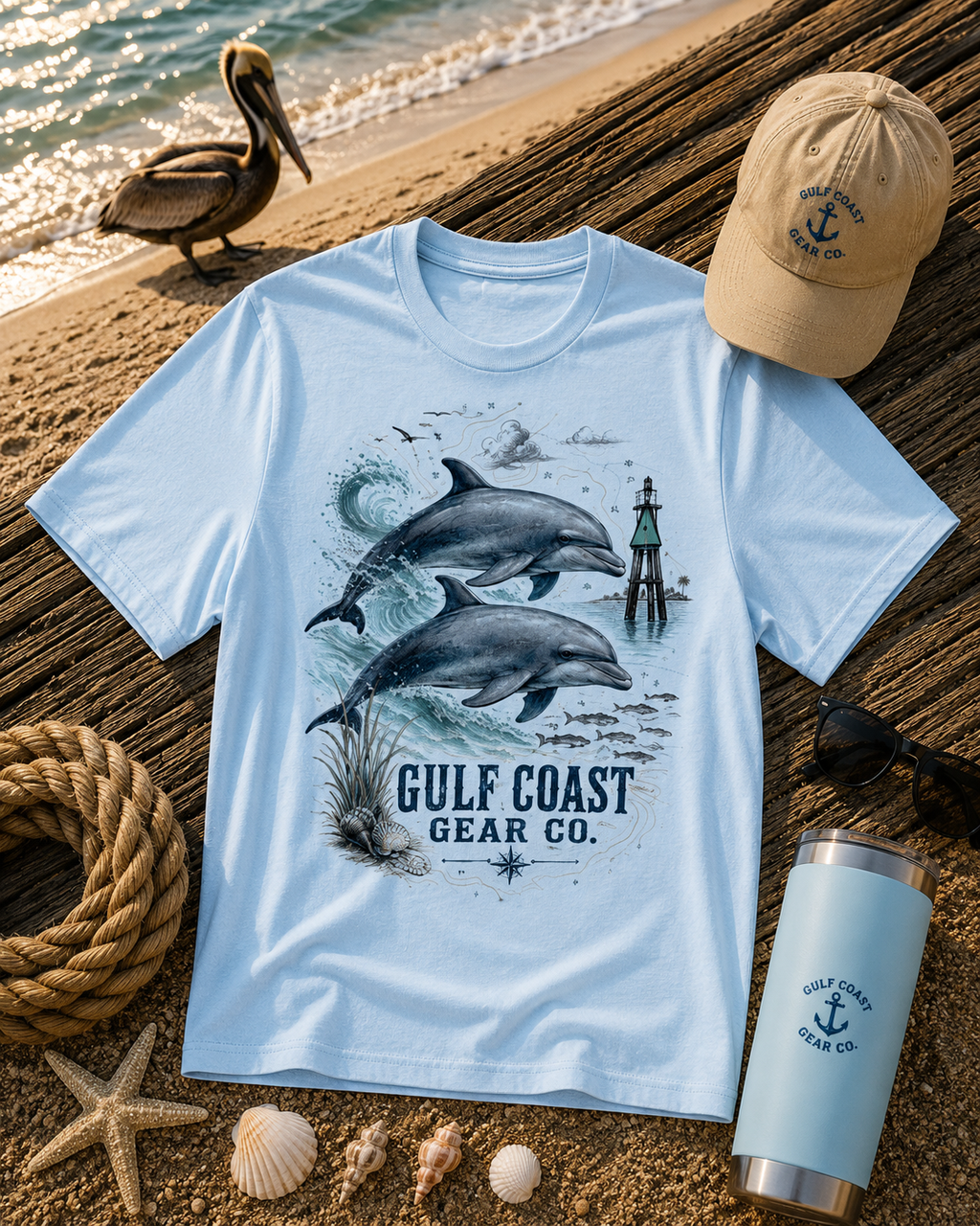 Florida Dolphins | Premium Heavyweight Tee