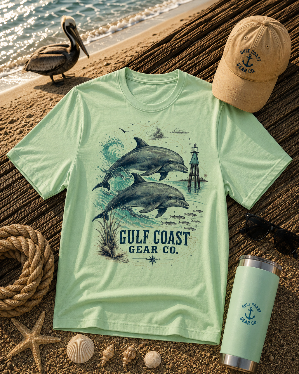Florida Dolphins | Premium Heavyweight Tee