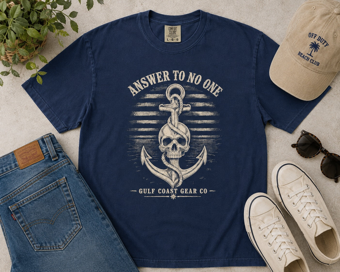 Answer to No One | Light Print | Premium Heavyweight Tee