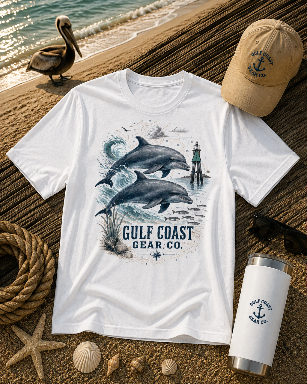 Florida Dolphins | Premium Heavyweight Tee