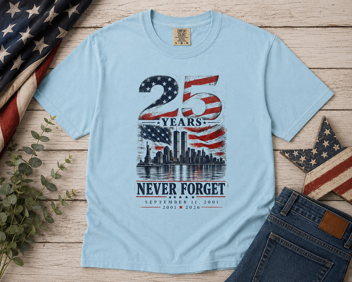 Never Forget | Premium Heavyweight Tee
