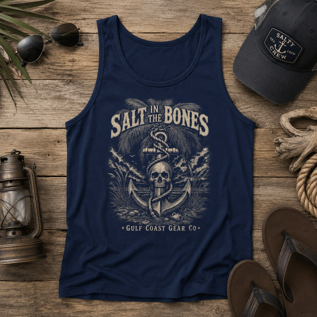 Salt In The Bones | Premium Unisex Tank Top