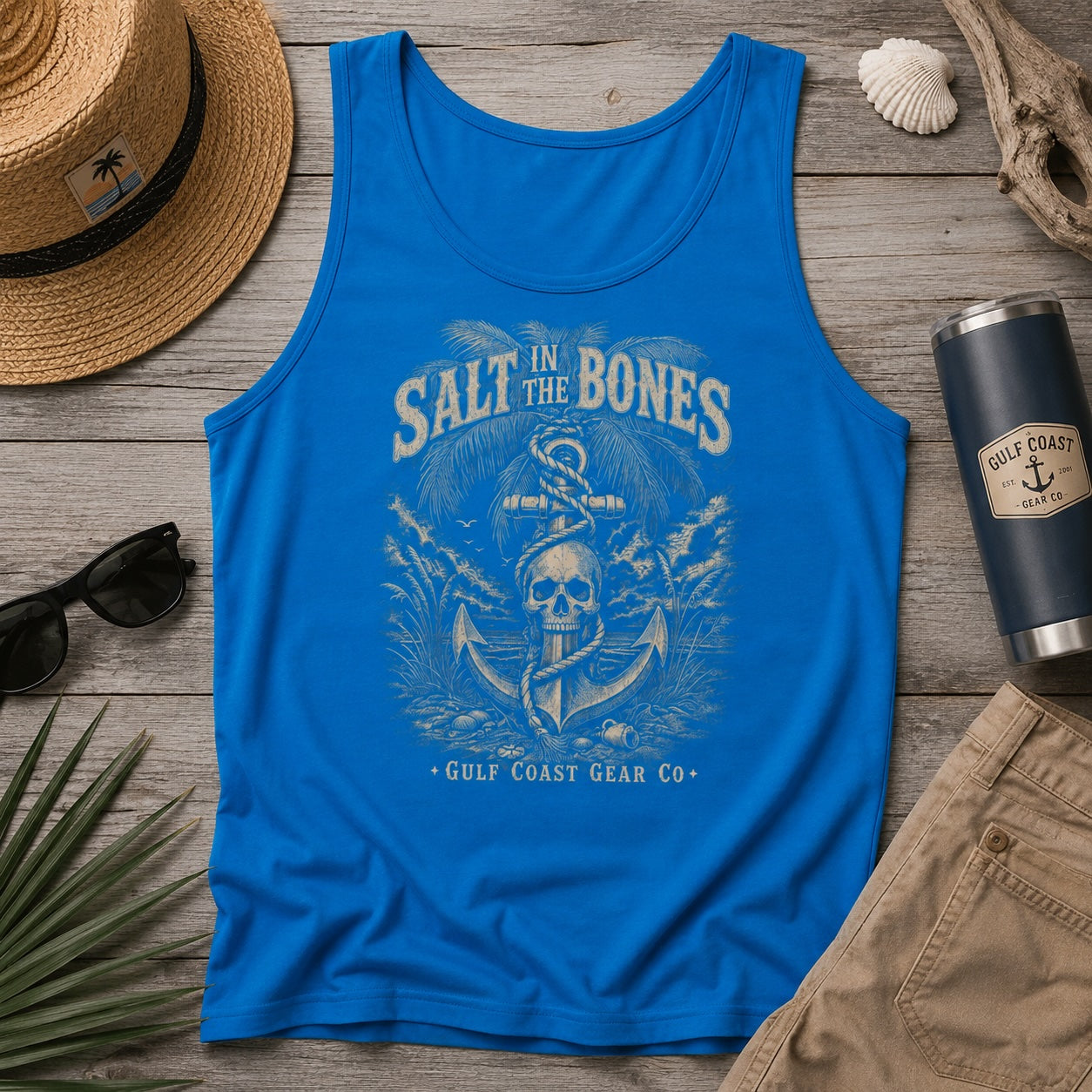 Salt In The Bones | Premium Unisex Tank Top