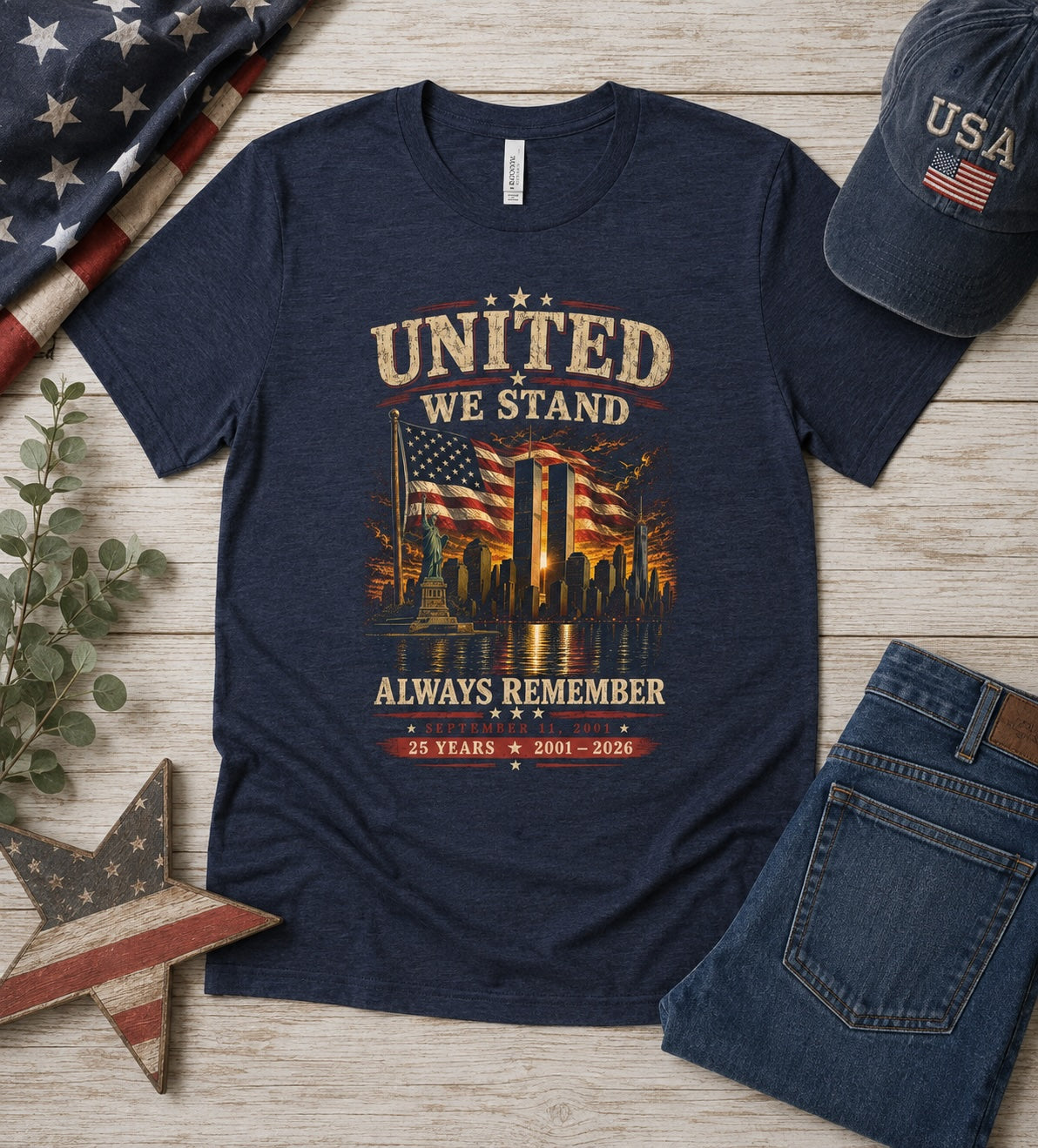 United We Stand | Bella + Canvas 3001 Unisex Crewneck Tee