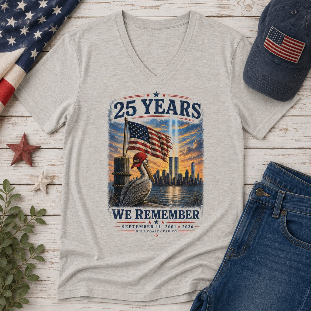 We Remember | Premium Unisex V-Neck Tee