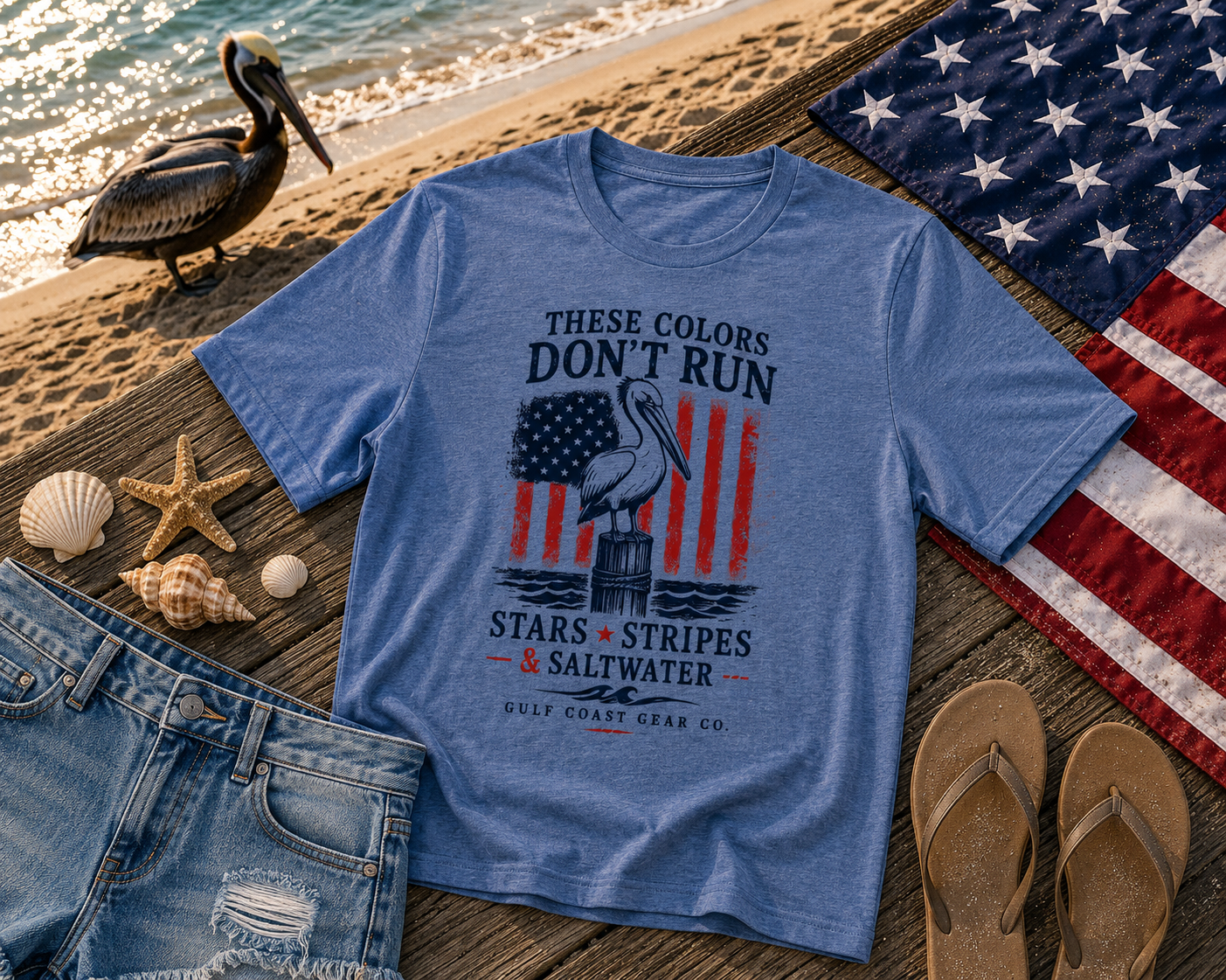These Colors Don't Run | Unisex Crewneck Tee