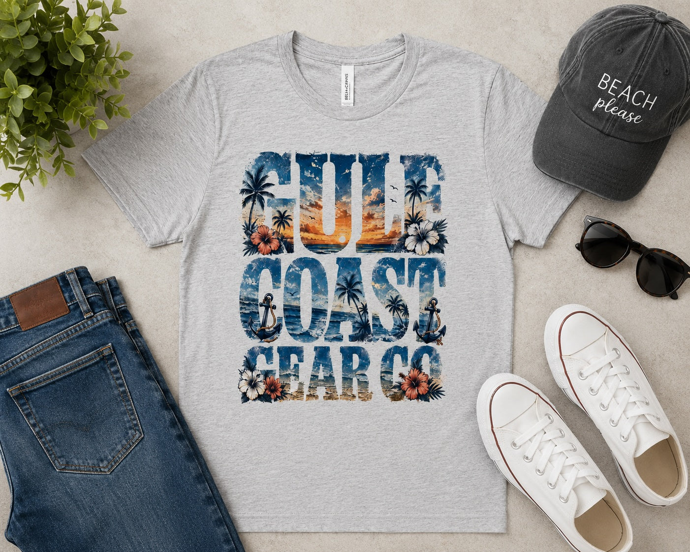 Gulf Coast Gear Co | Unisex Crewneck Tee