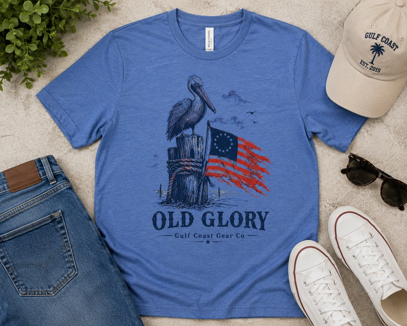 Old Glory | Unisex Crewneck Tee