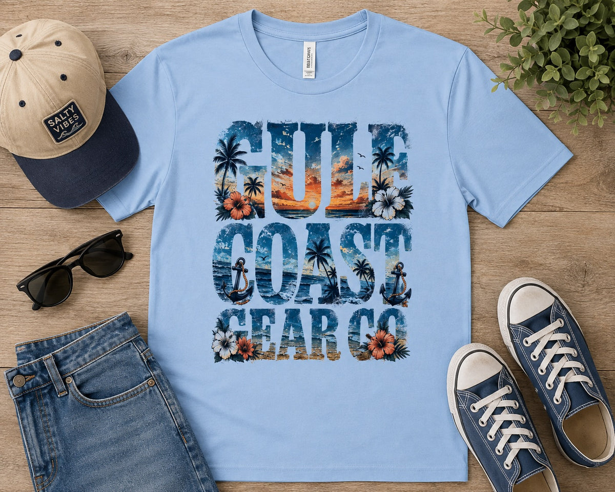 Gulf Coast Gear Co | Unisex Crewneck Tee