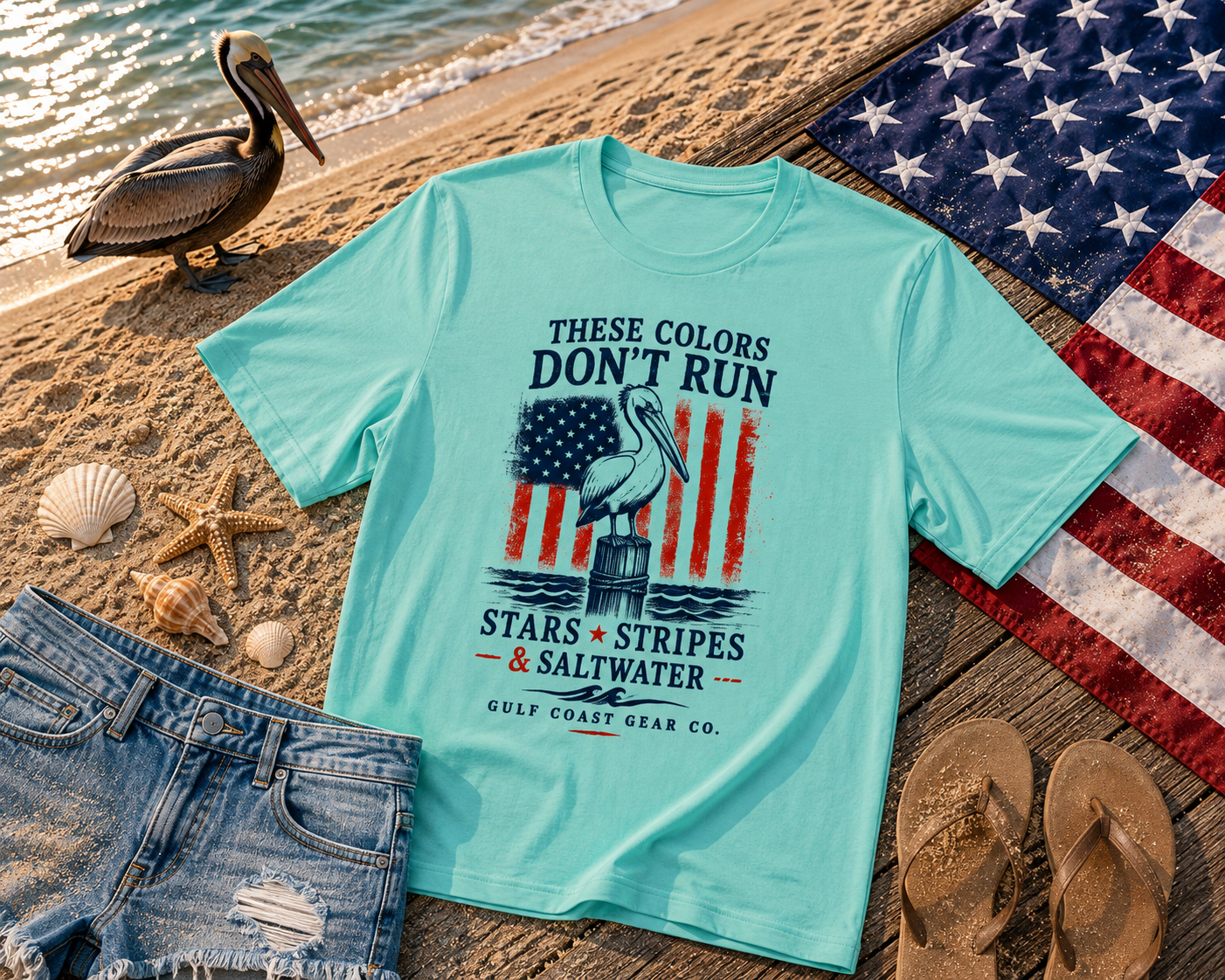 These Colors Don't Run | Unisex Crewneck Tee