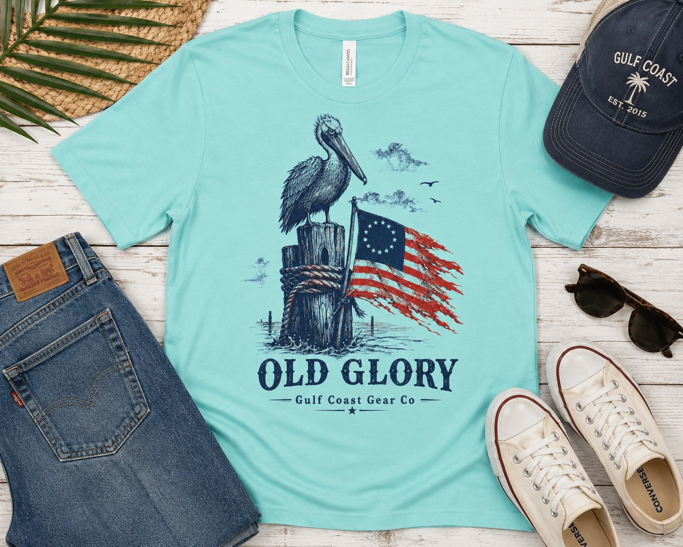 Old Glory | Unisex Crewneck Tee