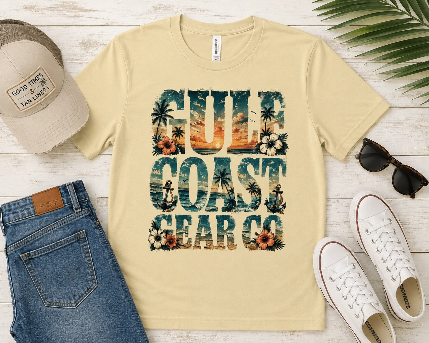 Gulf Coast Gear Co | Unisex Crewneck Tee