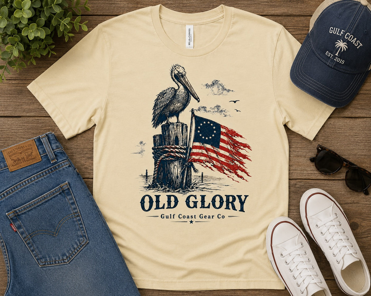 Old Glory | Unisex Crewneck Tee