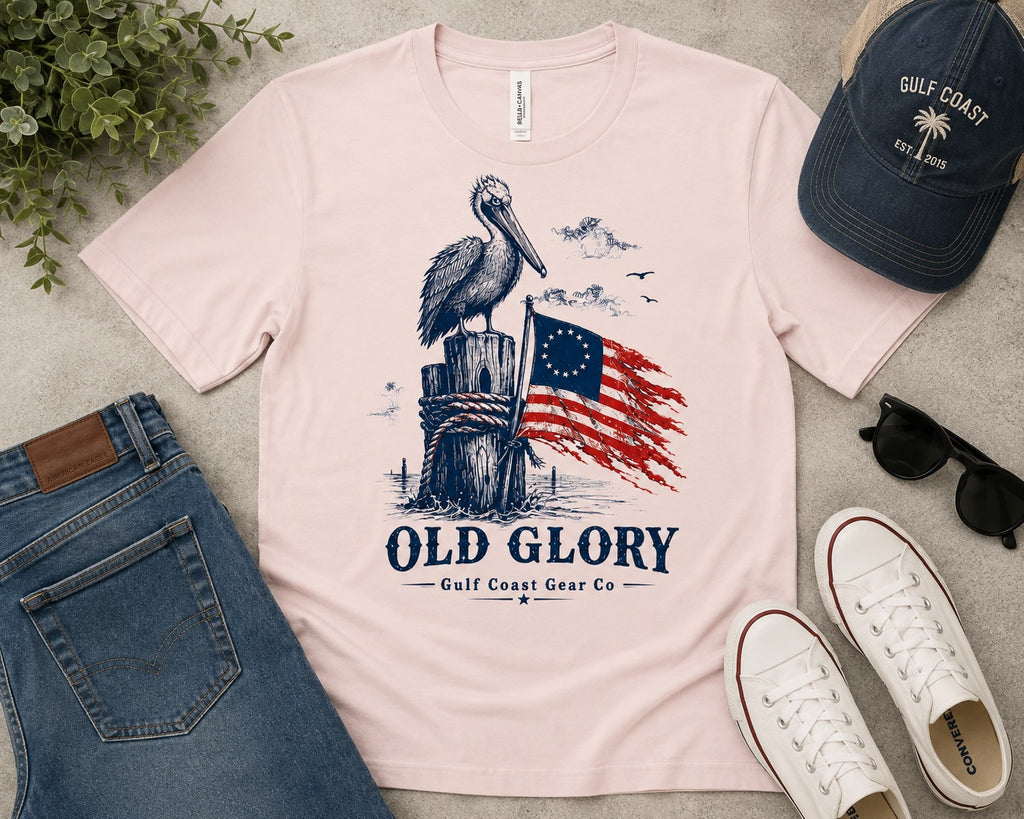 Old Glory | Unisex Crewneck Tee