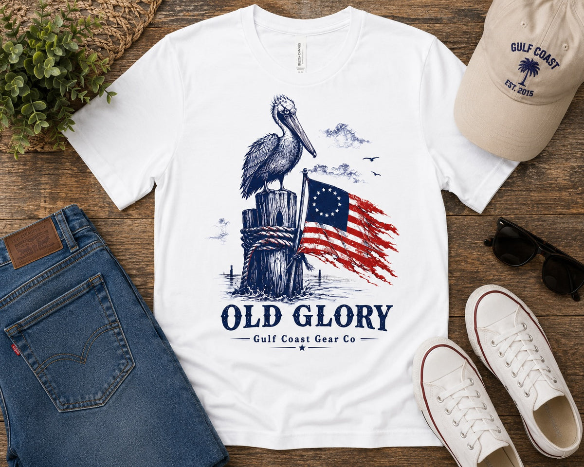Old Glory | Unisex Crewneck Tee